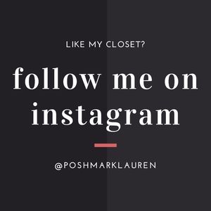 Follow me on Instagram♡